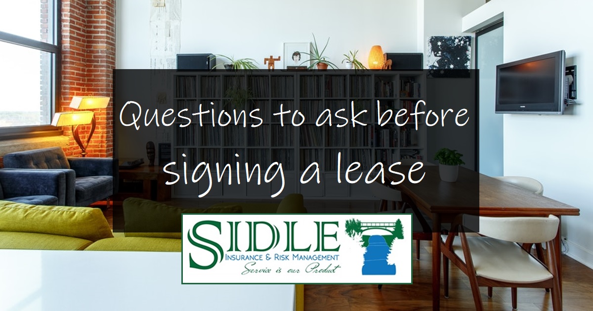 Title Photo - Questions To Ask Before Signing A Lease